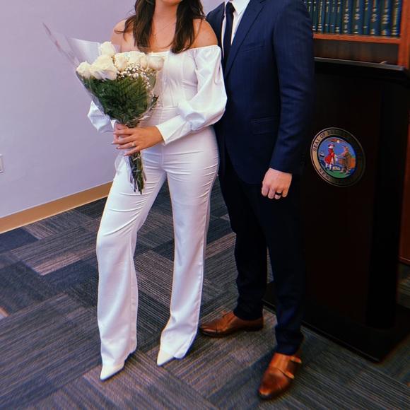 COPY - PrettyLittle Thing - White Romper - Picture 5 of 5